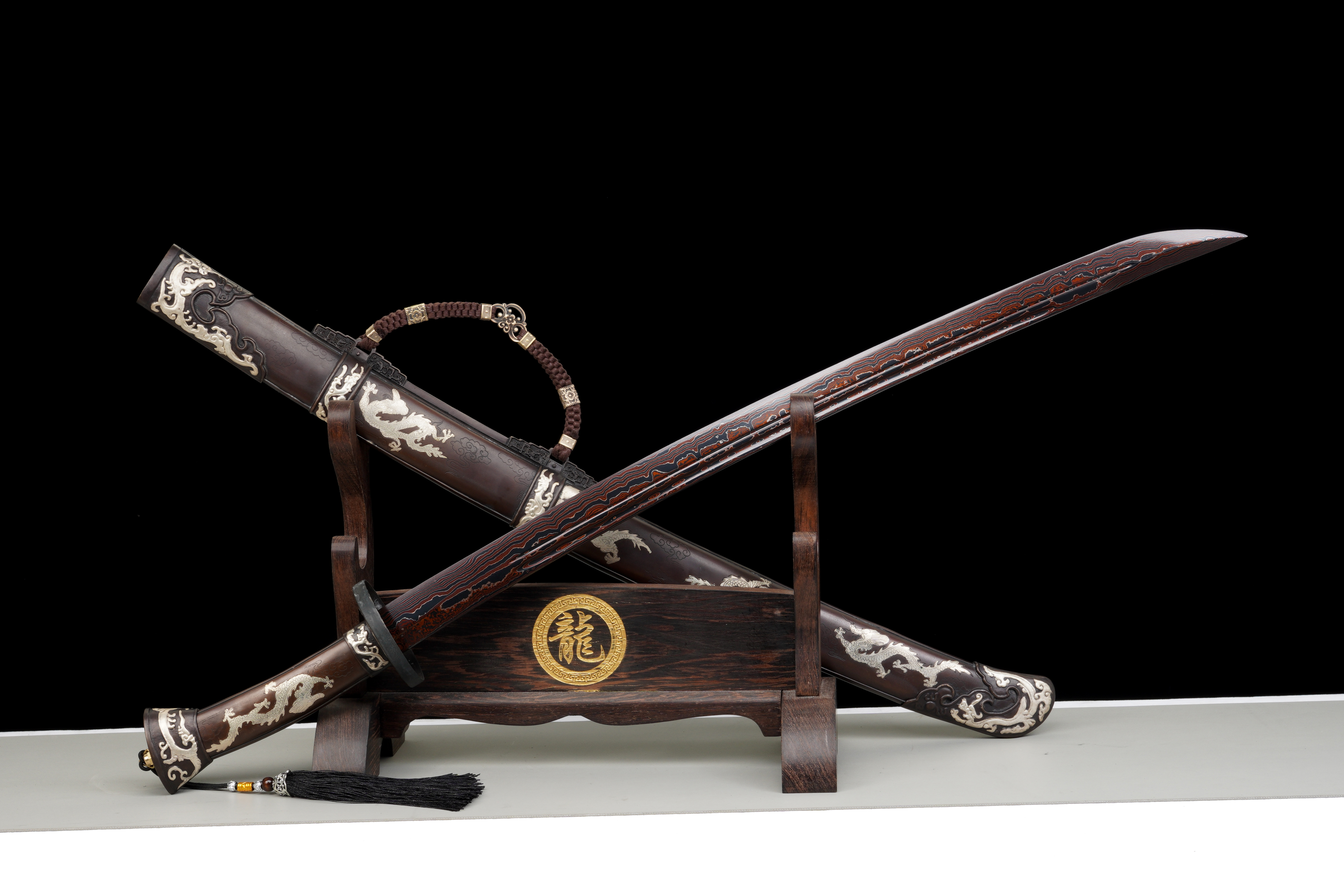 清腰刀—伏龙阙】(未开刃） - 龙泉千龙刀剑厂