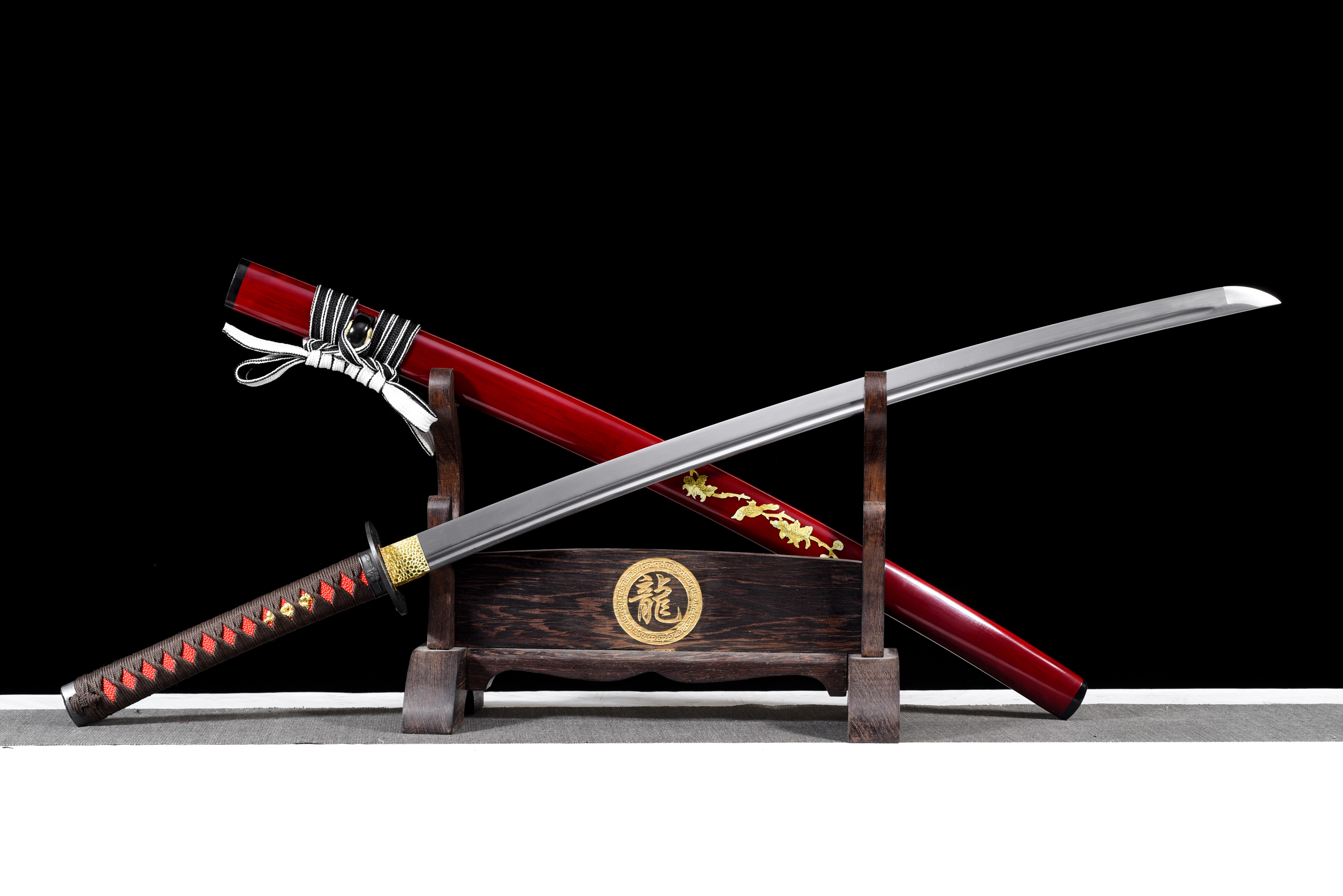 武士打刀—冥血】（未开刃） - 龙泉千龙刀剑厂