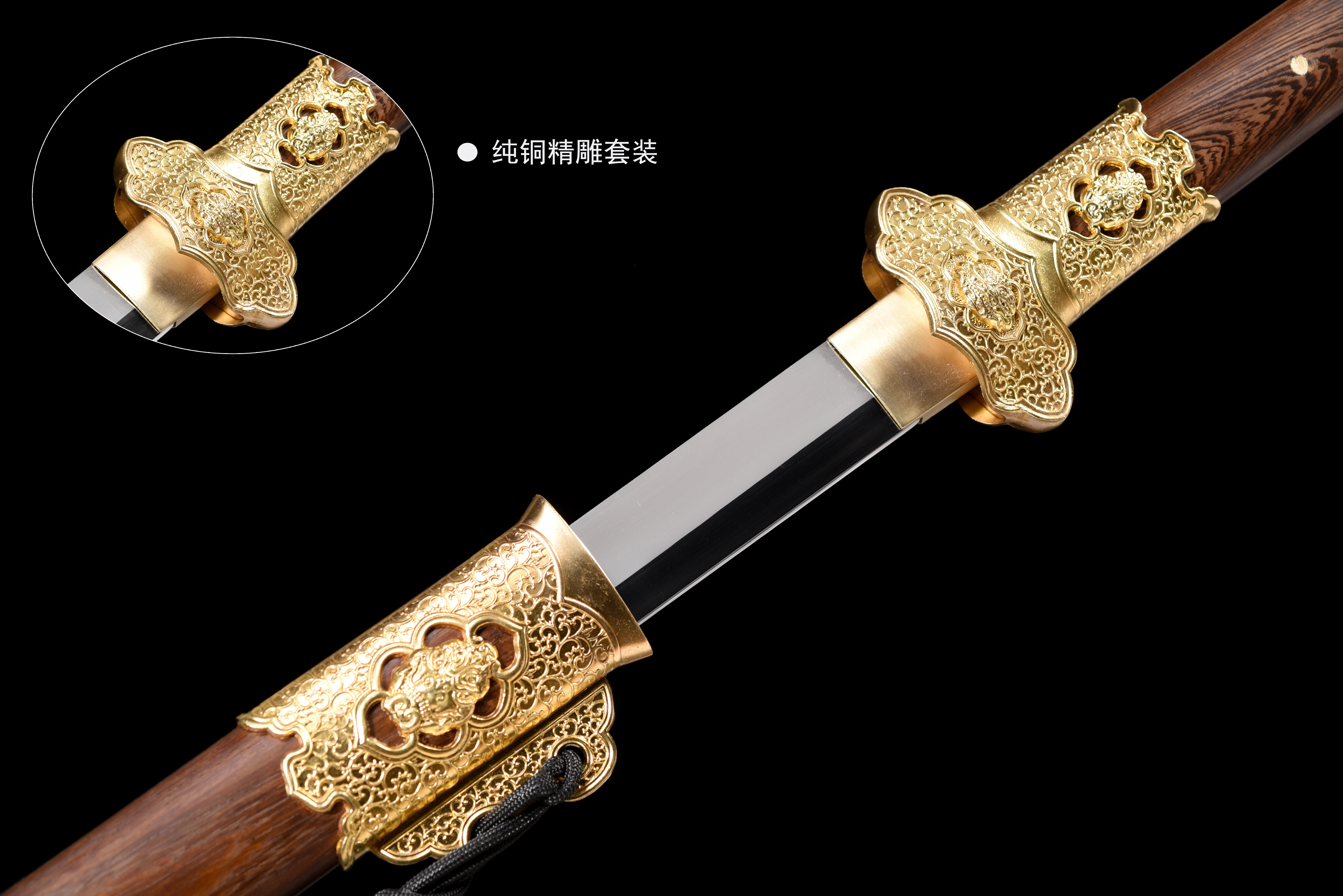 唐横刀—离殇】（特价）（未开刃） - 龙泉千龙刀剑厂