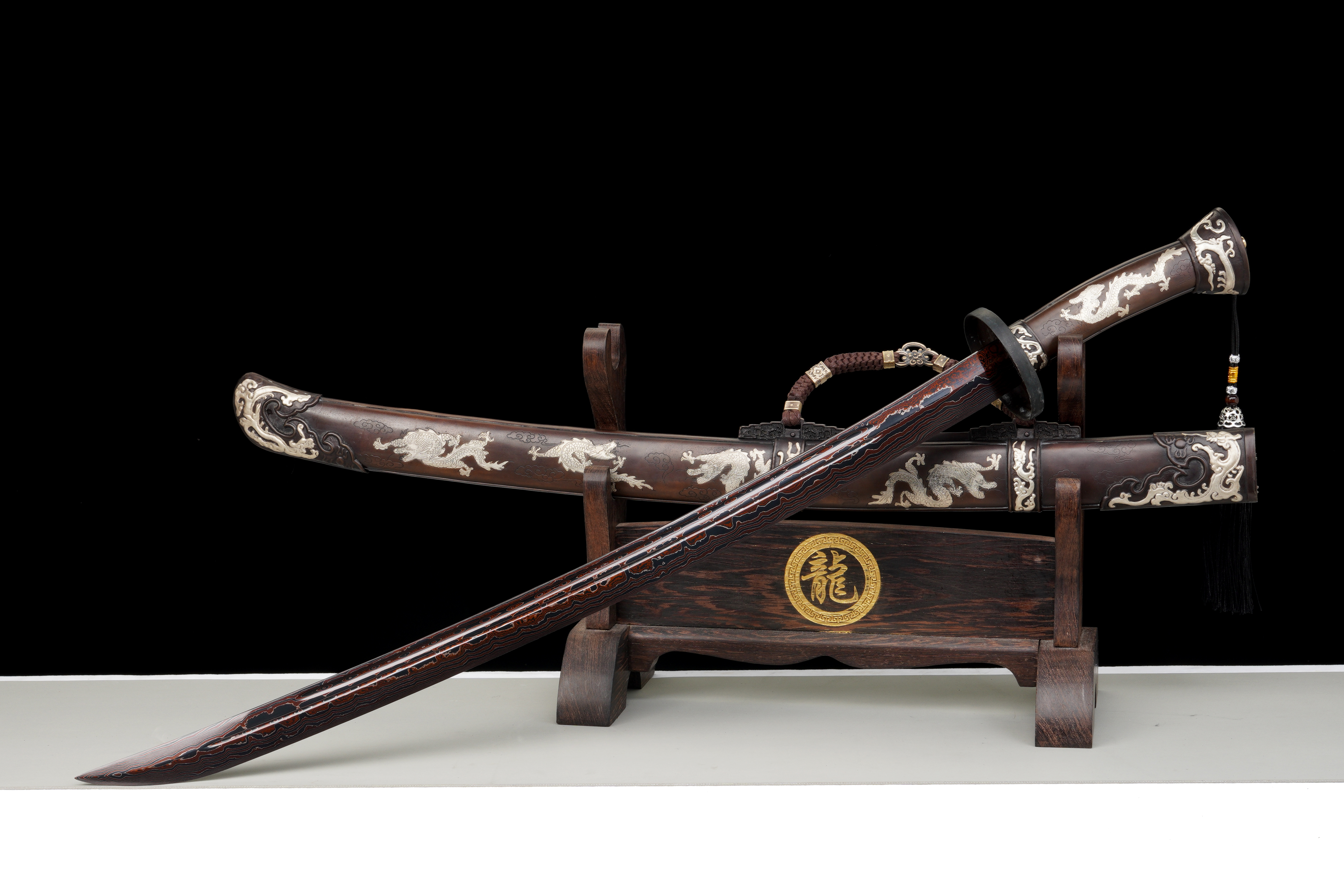清腰刀—伏龙阙】(未开刃） - 龙泉千龙刀剑厂
