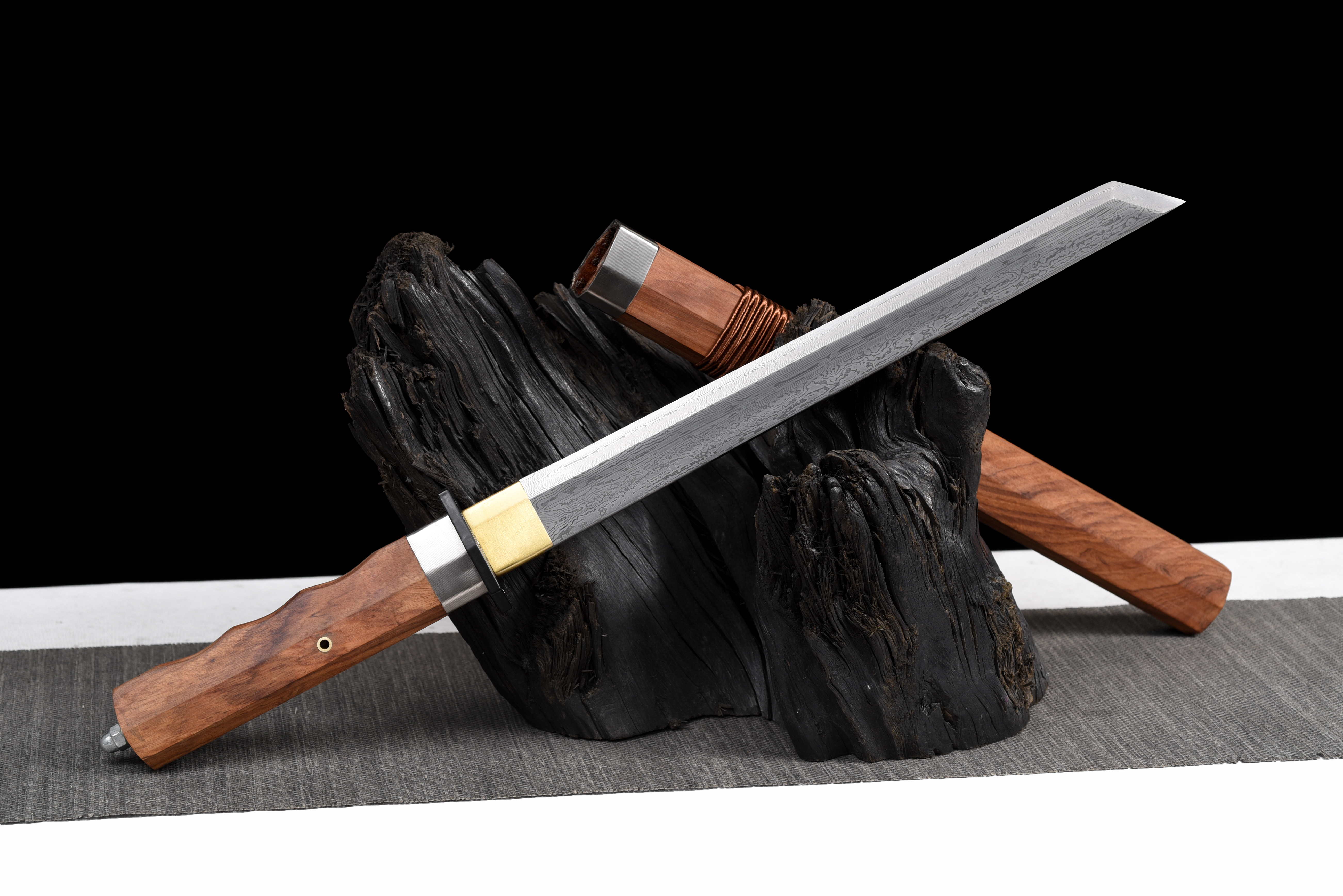 26寸百製鋼高性能研磨武士刀一九幽閻羅   武具 刀装具 日本刀 模造刀 居合刀 26寸T10烧刃日式上研武士刀【橘右京】 - 龙泉刀剑网_传统宝剑_手工菜刀