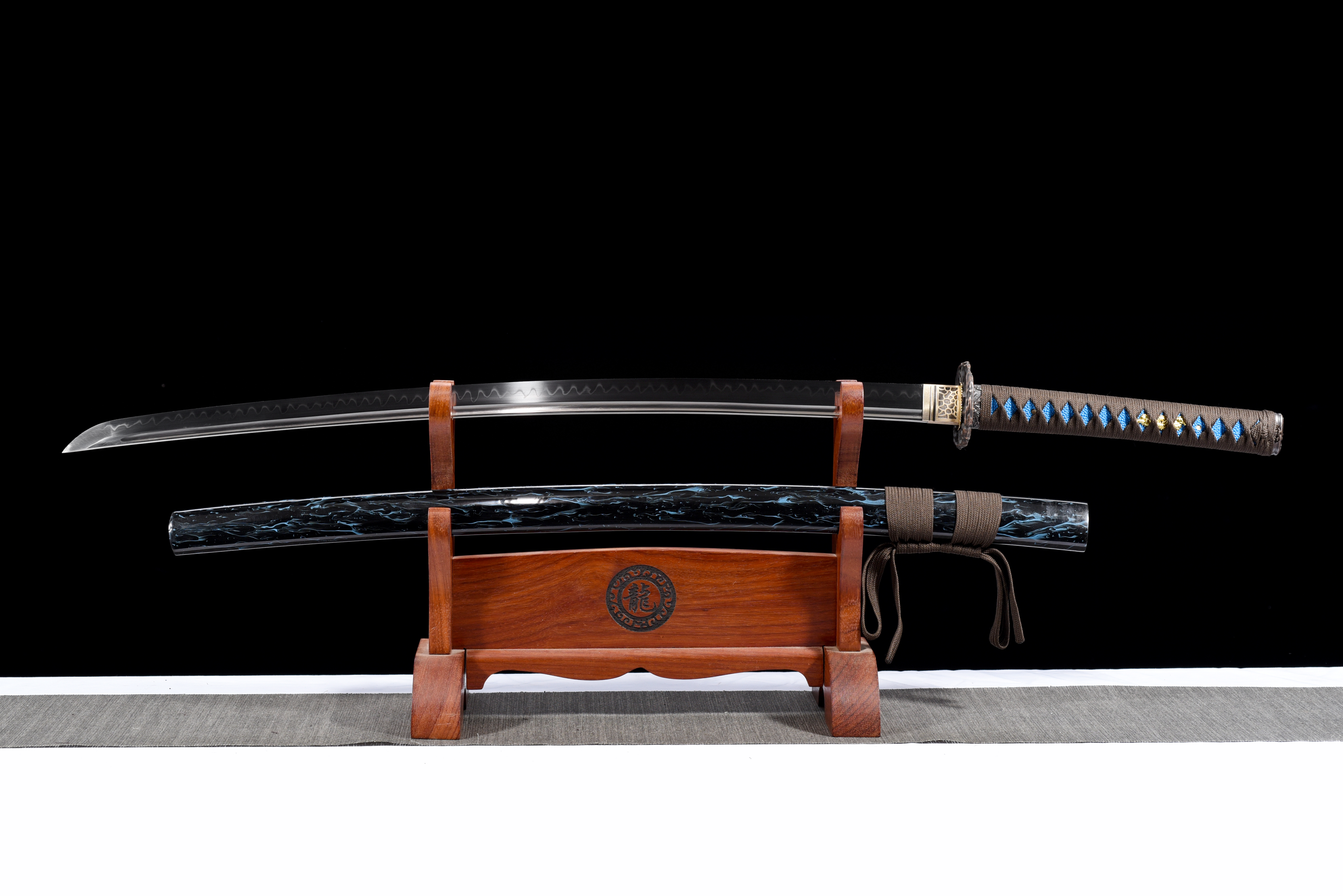 石切武士刀（未开刃） - 龙泉千龙刀剑厂