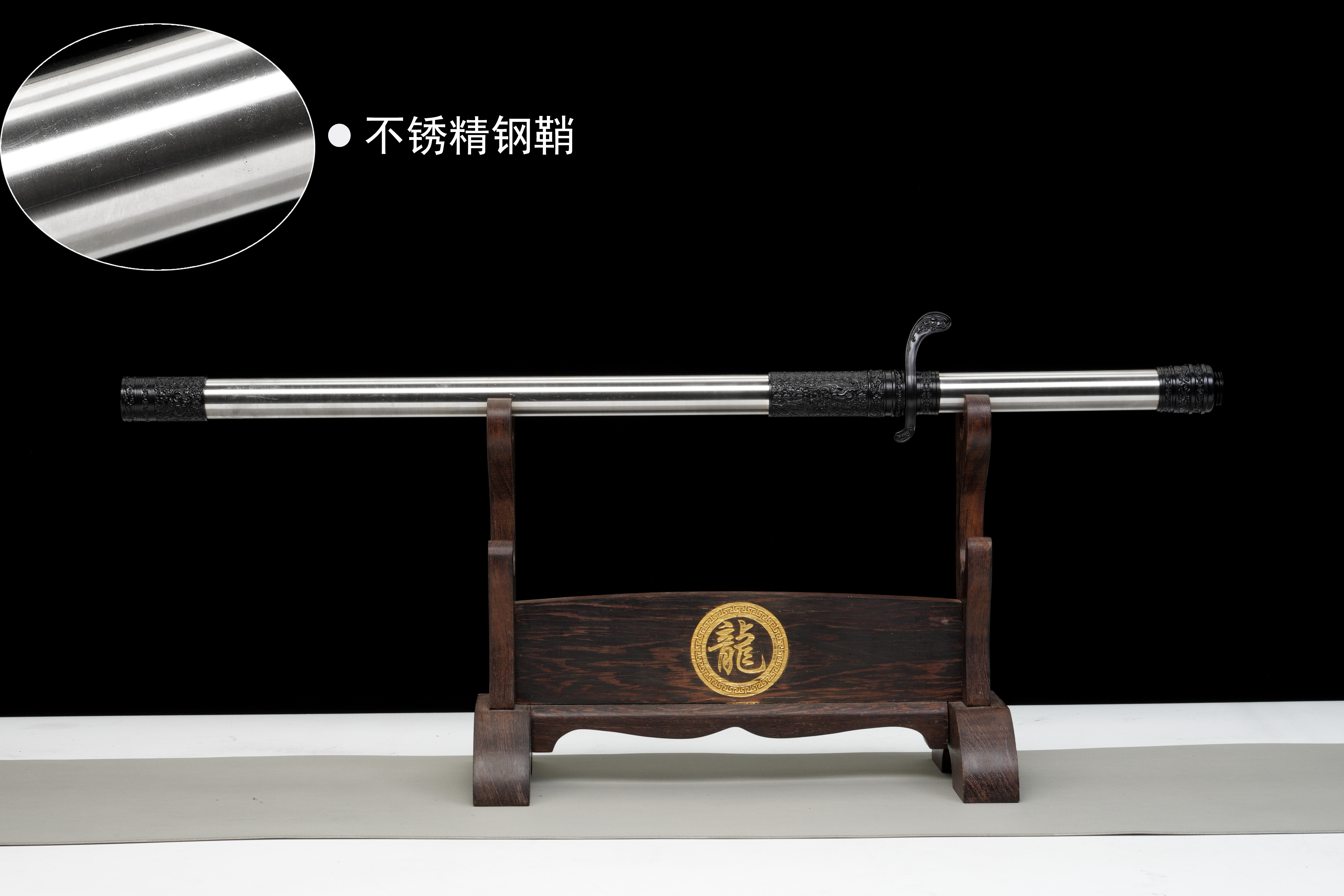 硯□曹國舅図端渓古硯 檀木箱付 萬戸管弦歌盛世 老坑 螺鈿象嵌八仙曹国