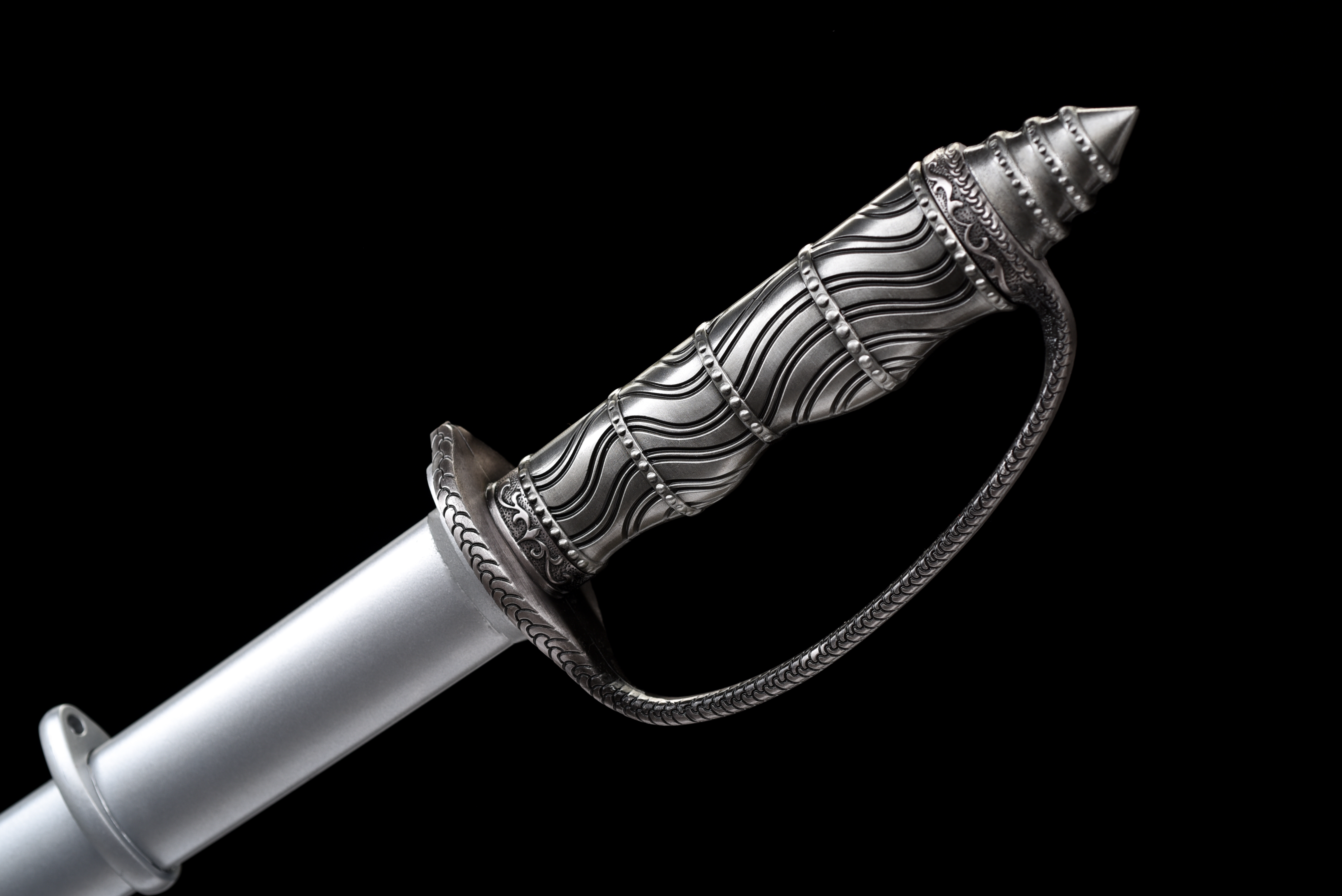 指挥刀—独裁者】（裸刀特价）（未开刃） - 龙泉千龙刀剑厂