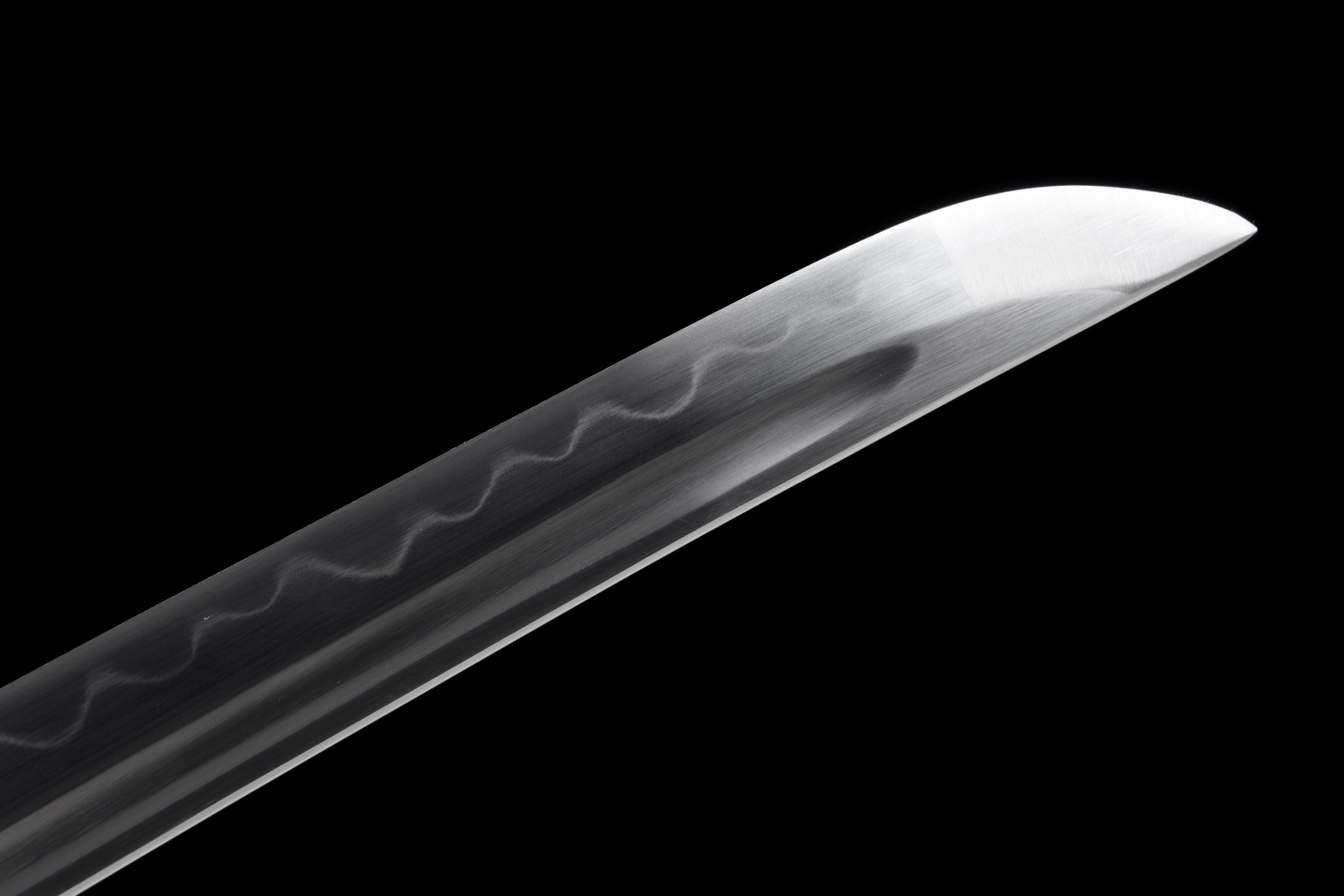 武士打刀—冥炎斩】(未开刃） - 龙泉千龙刀剑厂